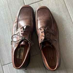 Clarks Unstructured UN. David Brown Leather Lace Up Oxford 86097 Shoes Men’s 15